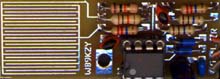 [Touch Paddle circuit board picture - click for larger view of board ]